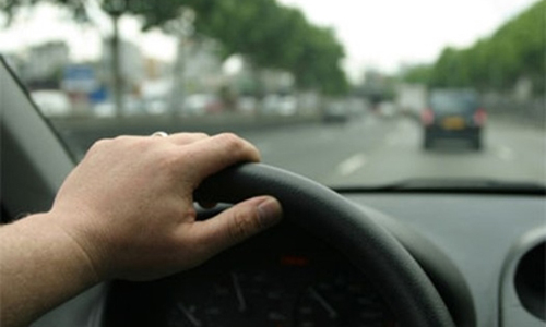 driving with blurry vision