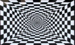 depth perception illusion