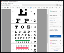 Free Printable Eye Chart Vision Test