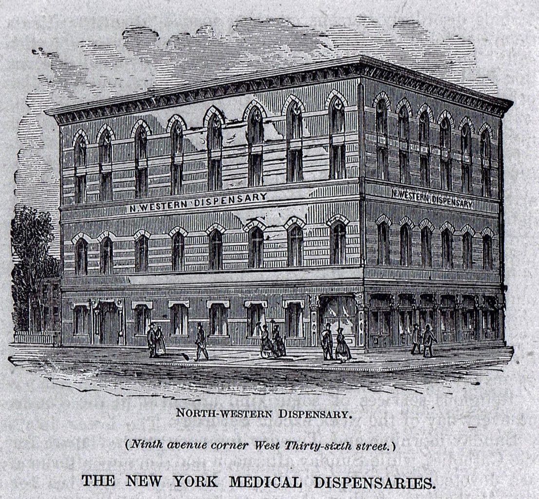 North-Western Dispensary, New York City